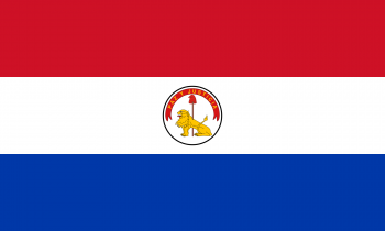 Bandeira do Paraguai - verso bandeira paraguaia verso